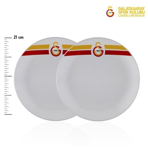 NEVA N3471 GALATASARAY ARMA LOGO 2Lİ PASTA TABAĞI