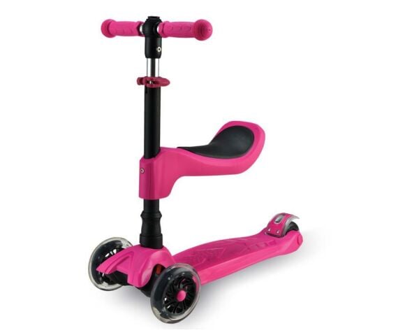 BABYHOPE FLT-199 ÜMİT SCOOTER PEMBE