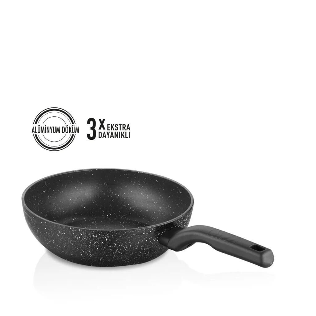 KORKMAZ ORNELLA WOK TAVA 24*6,5 CM A1118